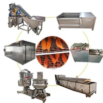 Linie de procesare a cartofilor dulci uscati