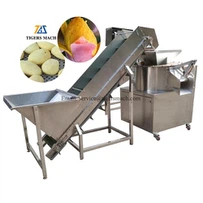 Mașină pentru îndepărtarea pielii de mango